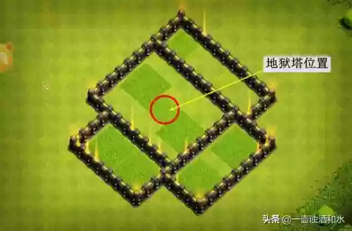 部落冲突女王阵容搭配攻略(5本部落战防御最强阵型)插图4