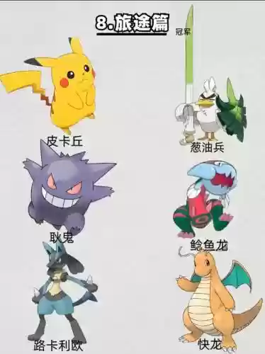 神奇宝贝第1代阵容推荐(神奇宝贝图鉴)