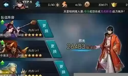 人物最强搭配阵容