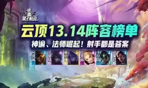 魔法导师阵容搭配图鉴插图