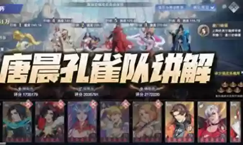 孔雀翎刷图阵容搭配最新