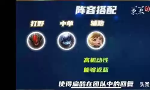 打野橘子阵容搭配