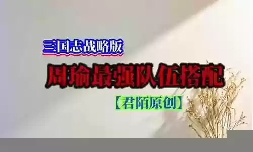 周瑜孙坚开荒阵容搭配插图