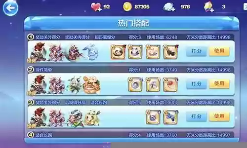 酷跑蚩尤阵容搭配插图