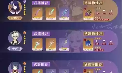 原神2.5阵容搭配平民