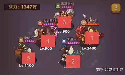 咸鱼推土阵容搭配图插图