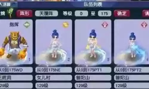 梦幻群雄搭配阵容图表插图