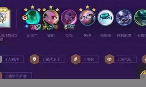 黑客秘术阵容搭配图表插图