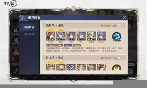 穿越时空阵容搭配图插图