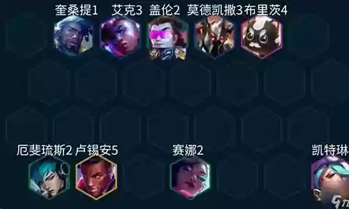 盖伦怪兽阵容搭配图插图