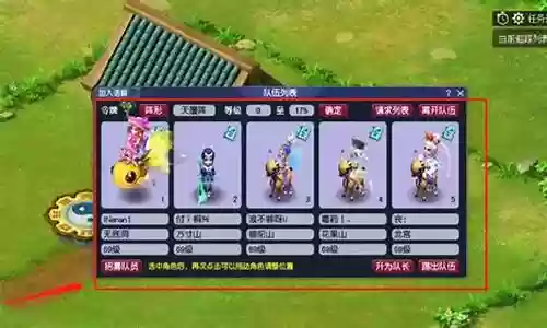 梦幻西游5门阵容搭配插图