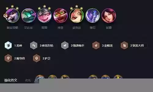 训龙大师炮手阵容搭配插图