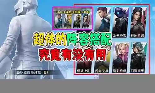 和平精英奇葩阵容搭配图片插图