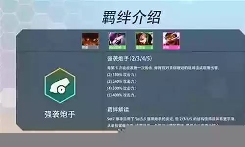 强袭炮手神阵容怎么搭配插图