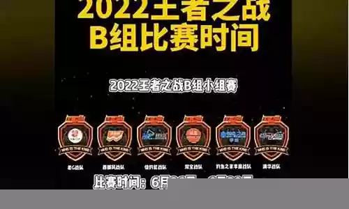 2022王者之战战队阵容插图