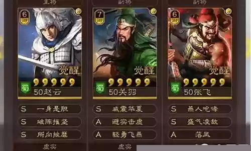 张飞绝地反击阵容搭配图插图