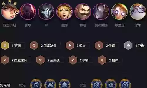 圣盾狙神阵容搭配图