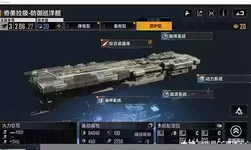 奇美拉级巡洋舰阵容搭配插图