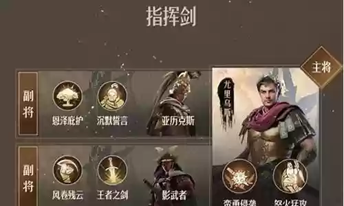 重返帝国中式阵容搭配图插图