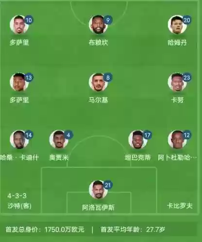 沙特未来阵容插图1