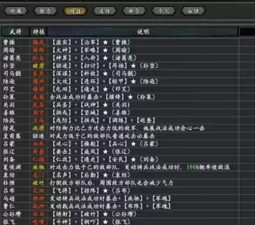 三国志11全技能修改插图1