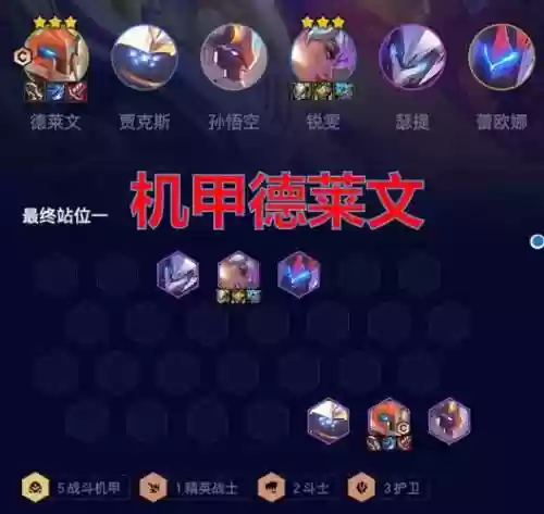 飞升机甲阵容插图