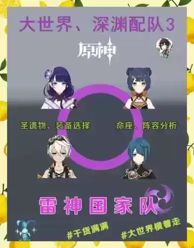 雷神国家队阵容技能推荐插图1