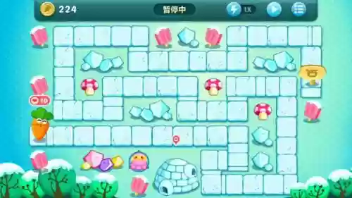 保卫萝卜1冬季7攻略图解插图1