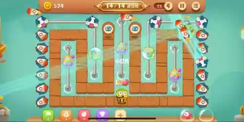 保卫萝卜3攻略码头14关插图1