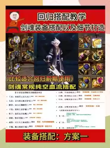 剑魂刷图输出时装技能加点_1插图1