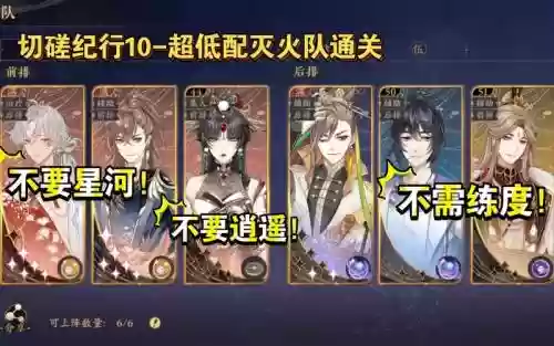 切磋纪行阵容插图