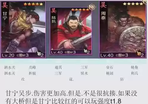 郭嘉甘宁阵容搭配插图