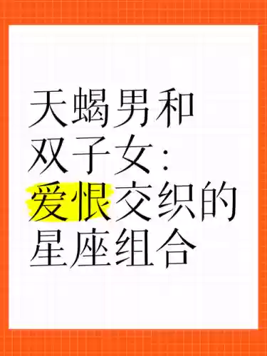双子天蝎阵容插图