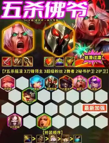 佛爷戈阵容