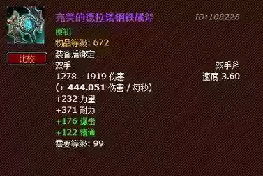 德拉诺装备升级道具插图