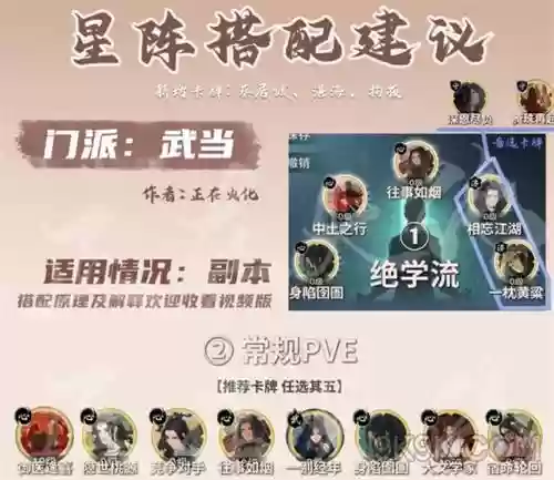 真武江湖卡牌阵容搭配图插图