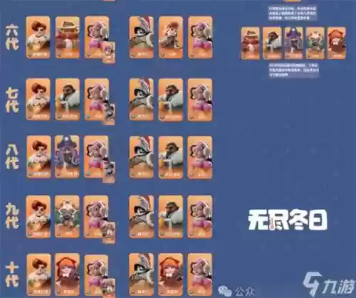 无尽后期阵容搭配