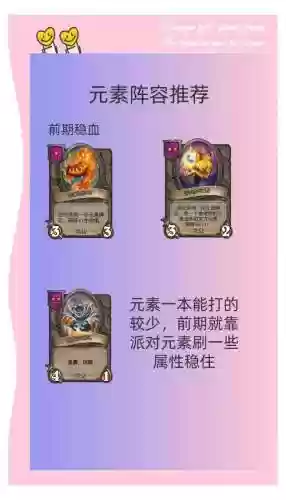 元素阵容站位插图