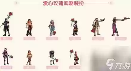 dnf爱心玫瑰武器属性插图