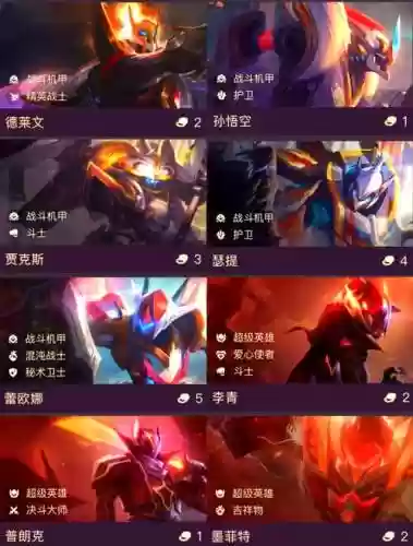 战甲搭配阵容推荐插图1