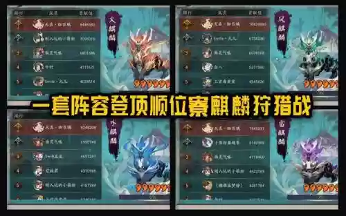 麒麟新手阵容_1插图