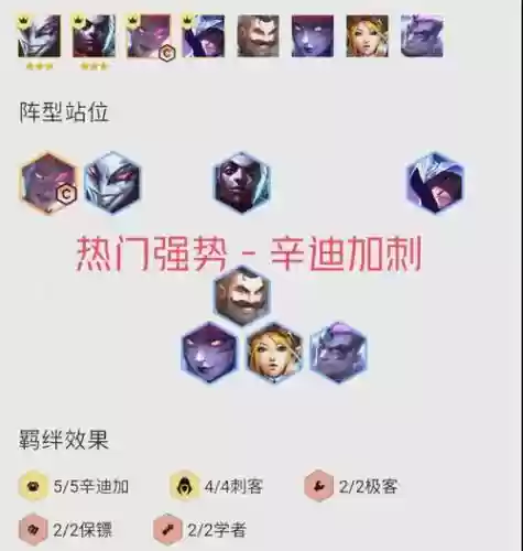 刺客10.25阵容插图1