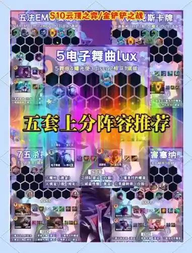 下棋连赢阵容搭配插图1