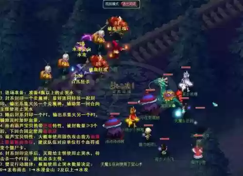 梦幻西游2水路侠士副本攻略