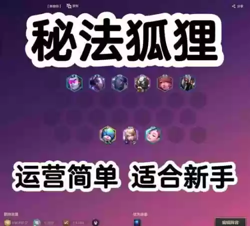 狐狸阵容图插图