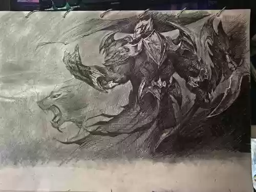 德莱厄斯武器的绘画图插图
