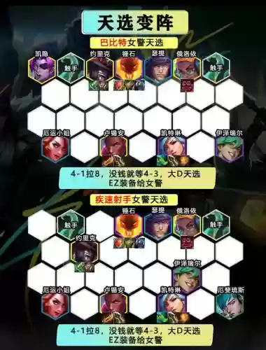 jcc最新阵容插图1