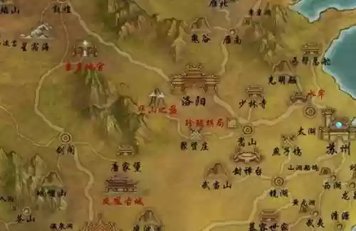 天龙八部攻略大地图插图