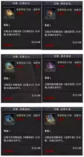 传奇永恒技能介绍插图