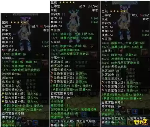 大唐无双后期装备属性